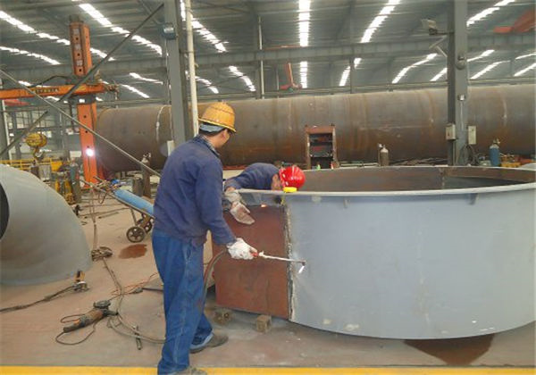 煤泥烘干設備加工制造現(xiàn)場