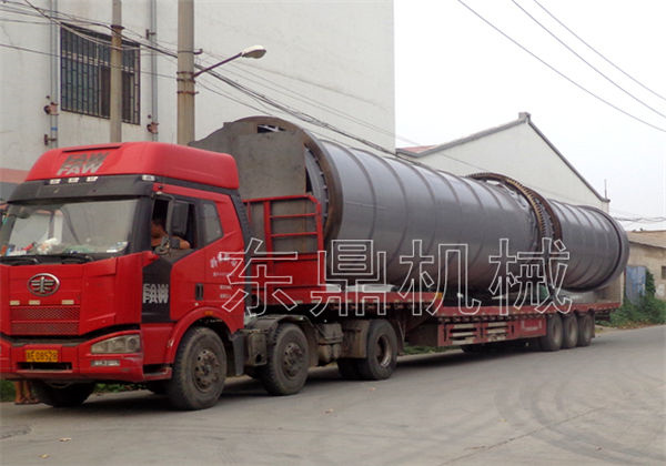 煤泥烘干機發貨現場